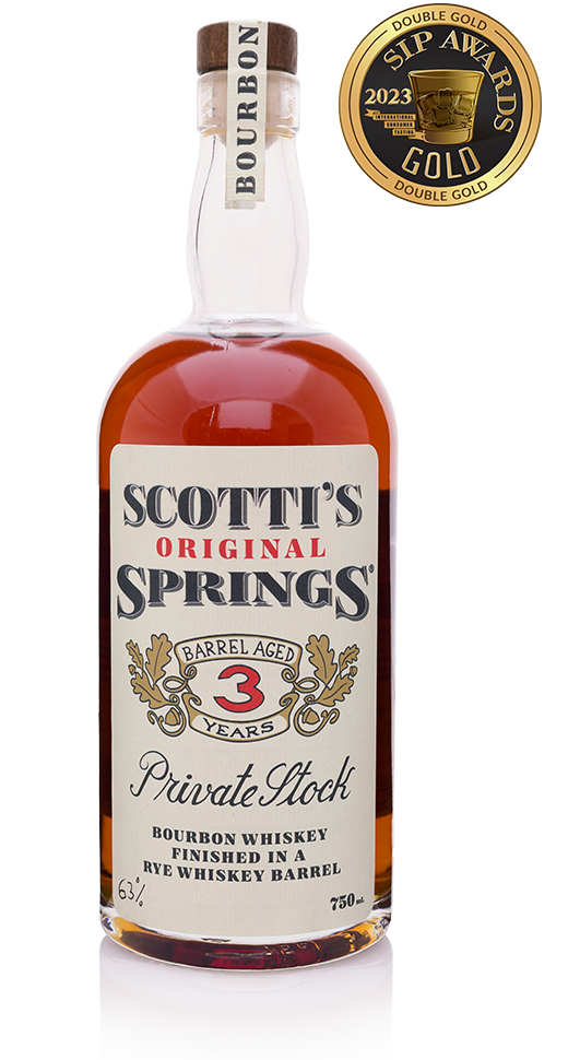 Scotti's Original Springs Private Stock Bottle